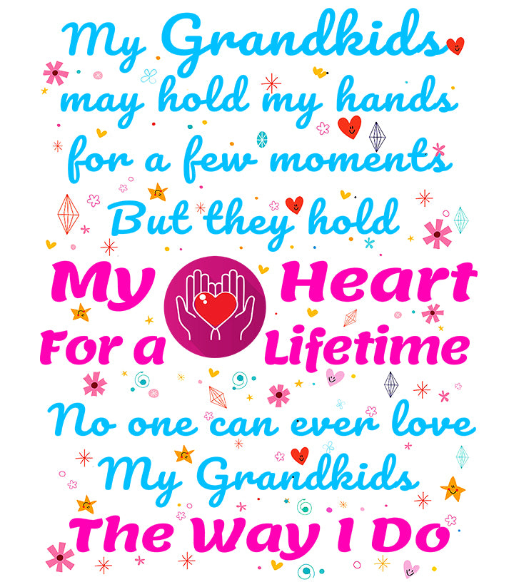 Grandkids Hold Hand - Unisex T-Shirt and Others