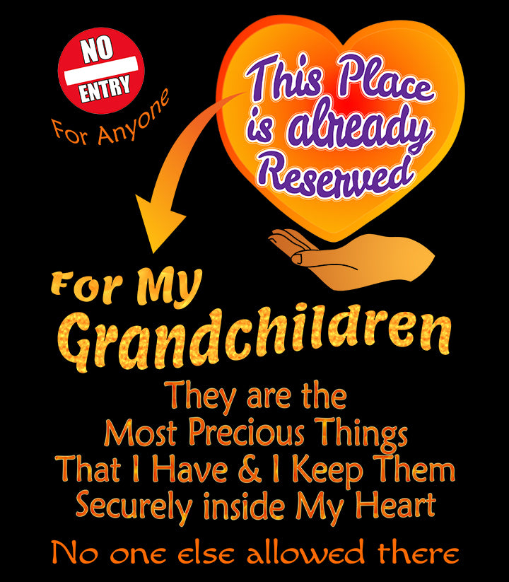 Heart for Grandchildren - Unisex T-Shirt and Others