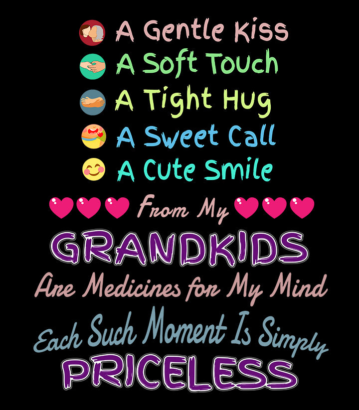 Priceless Moments with Grandkids - Unisex T-Shirt and Others