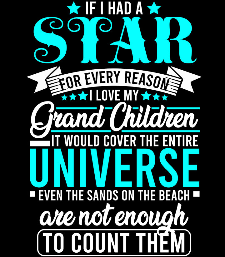 Love My Grandchildren More Than The Stars - Unisex T Shirt